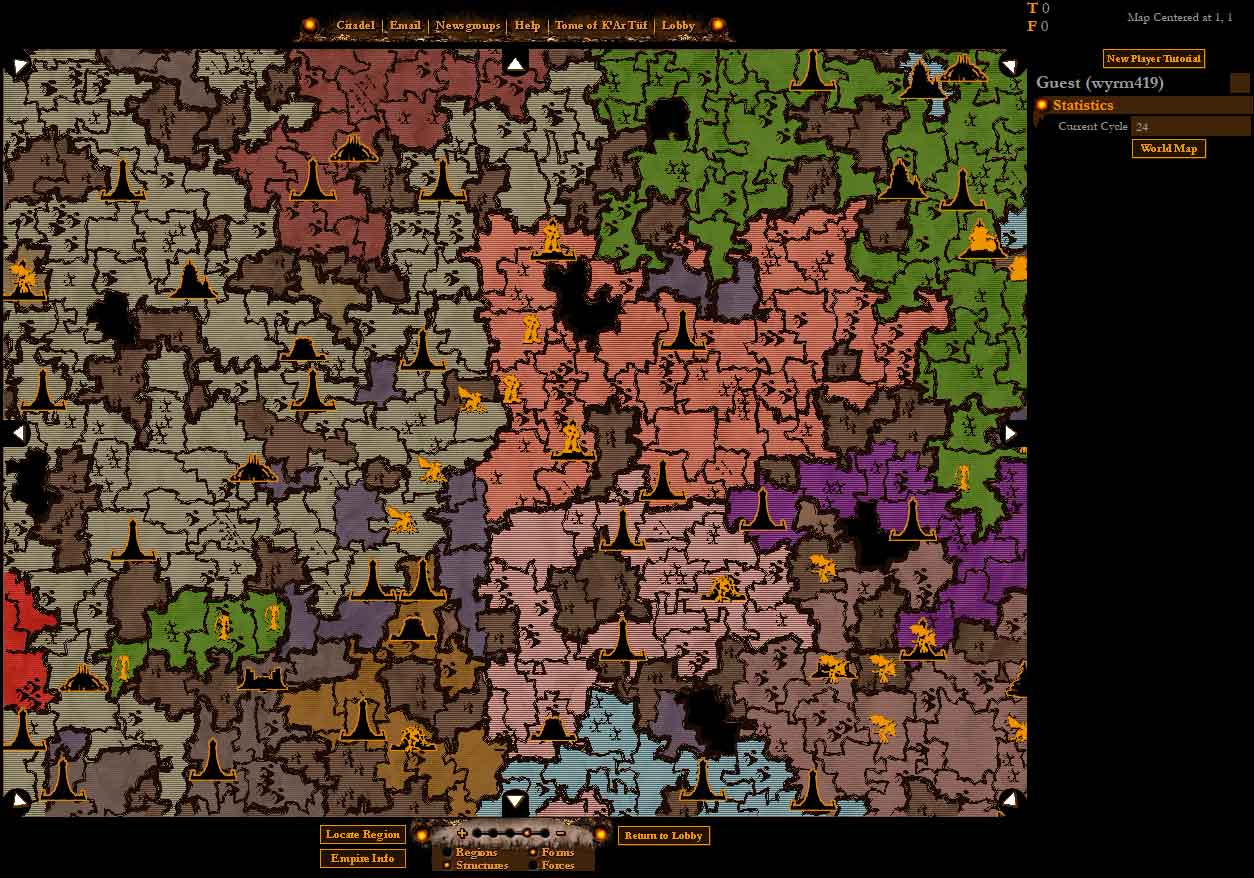 Evernight Map Controls