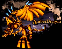 amber dragon