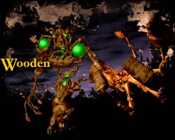 wooden